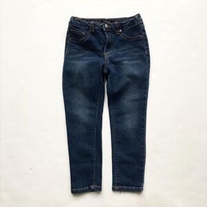 Joe’s Jeans dark wash whiskered skinny jeans EUC fits like 5T (size tag cut out)